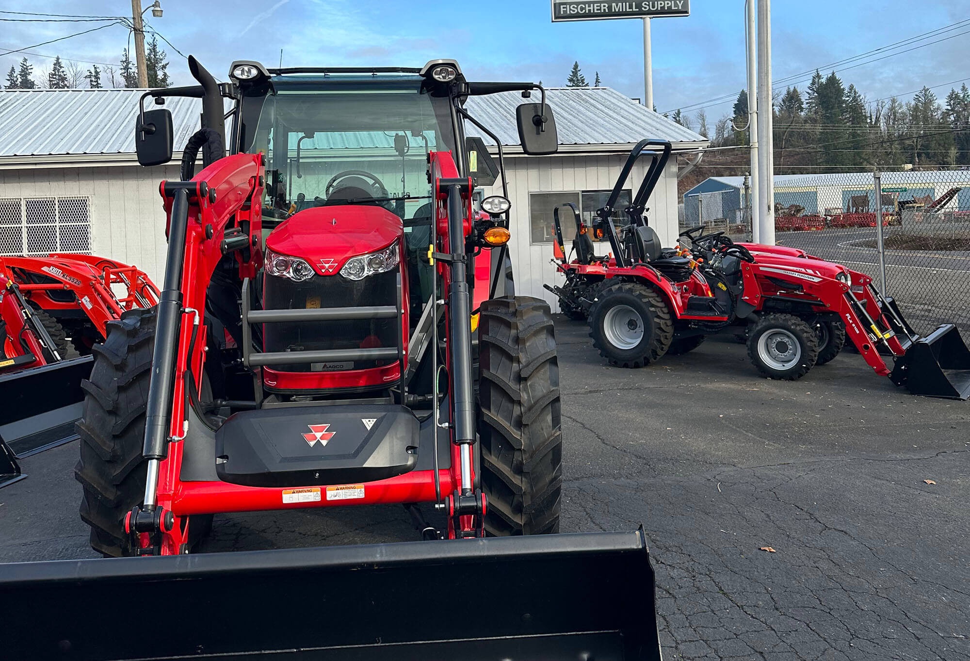 Massey Ferguson loader
