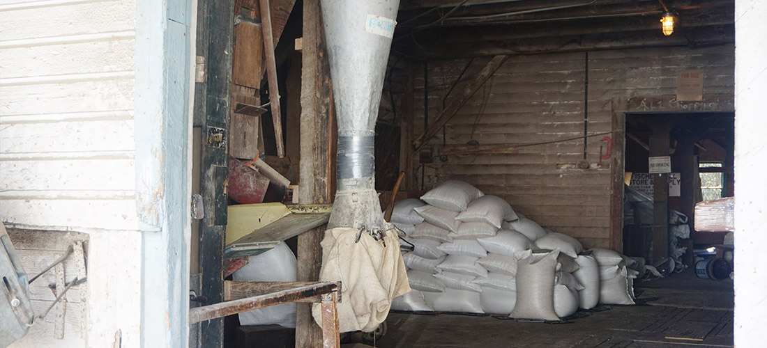 Fischer Mill feed bags