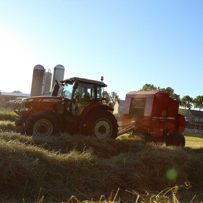 Hesston Round Balers
